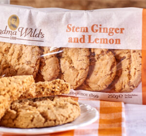 Stem Ginger And Lemon Cookies Grandma Wilds Biscuits