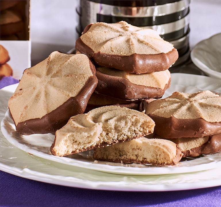 Milk Chocolate Half Coated Viennese Biscuits