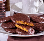Dark Chocolate Coated Ginger Biscuits