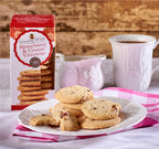 Strawberry and Cream Viennese with White Chocolate Chips