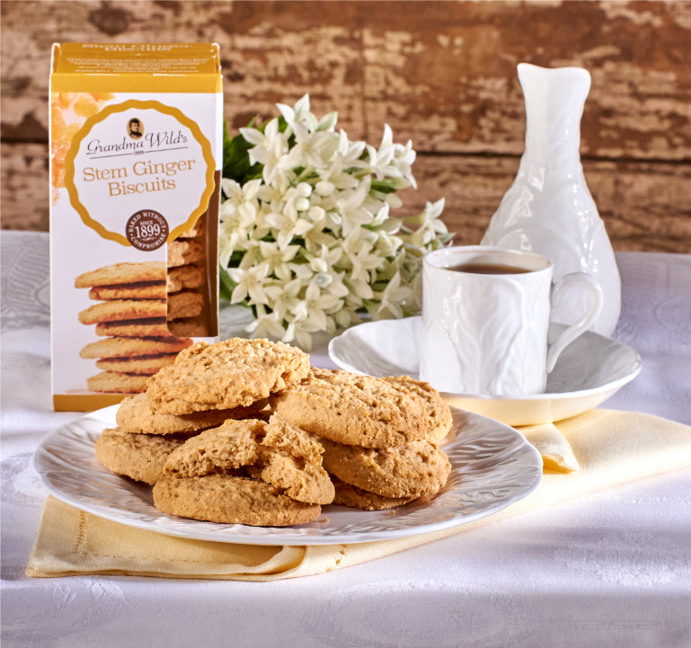 Stem Ginger Biscuits