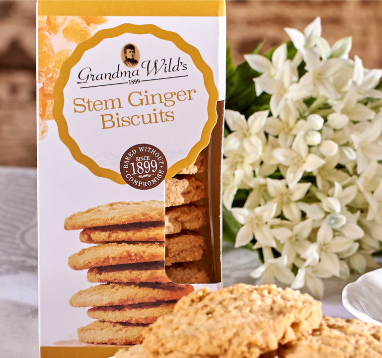 Stem Ginger Biscuits