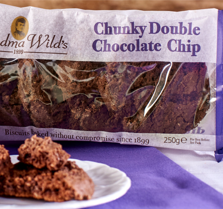 Double Chocolate Chip Biscuits