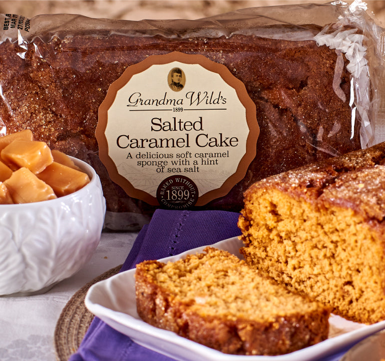 Salted Caramel Loaf Cake