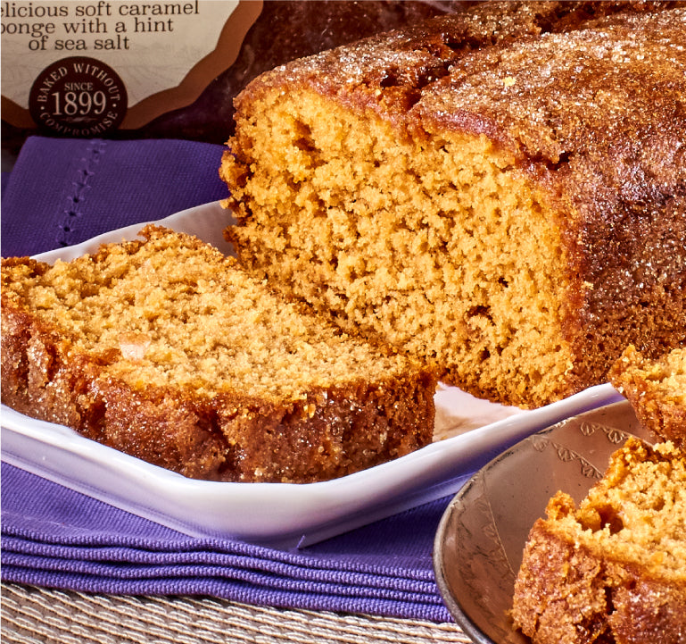 Salted Caramel Loaf Cake