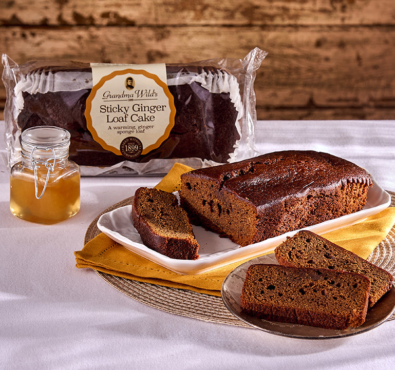 Sticky Ginger Loaf Cake