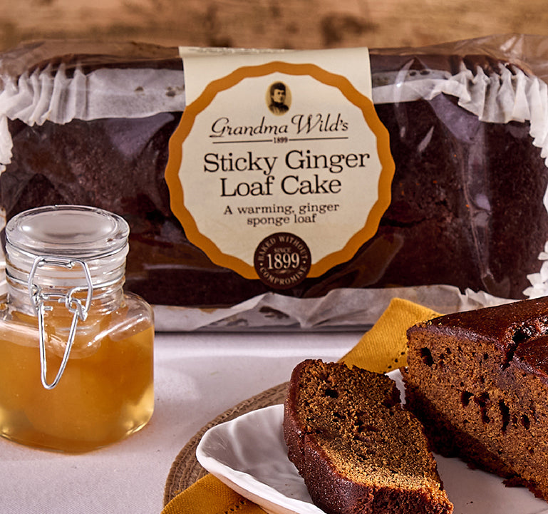 Sticky Ginger Loaf Cake