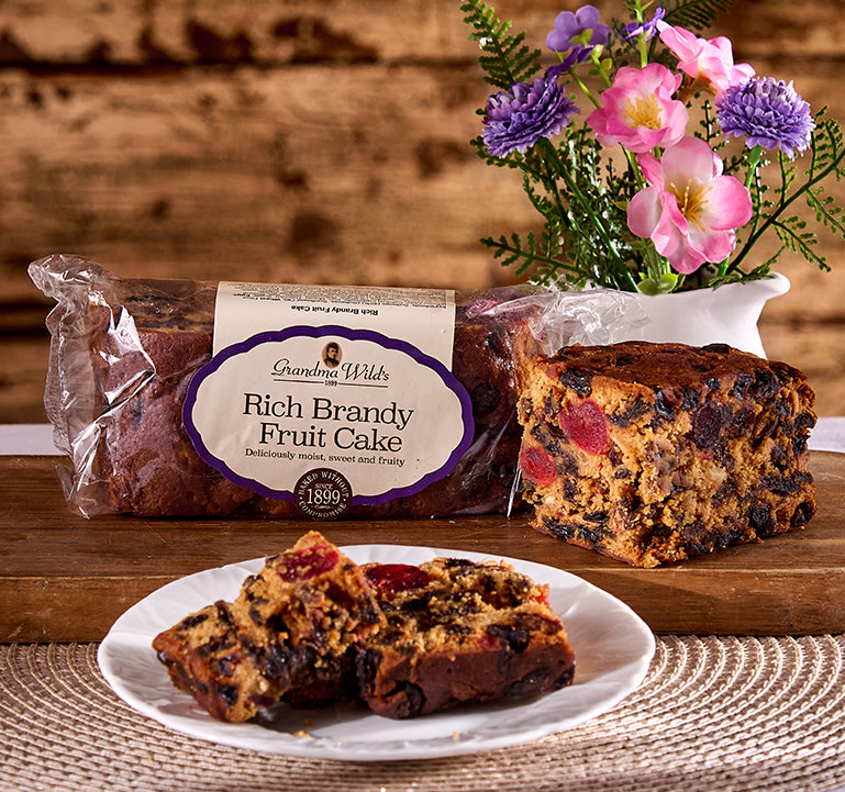 Rich Fruit Cake With Brandy