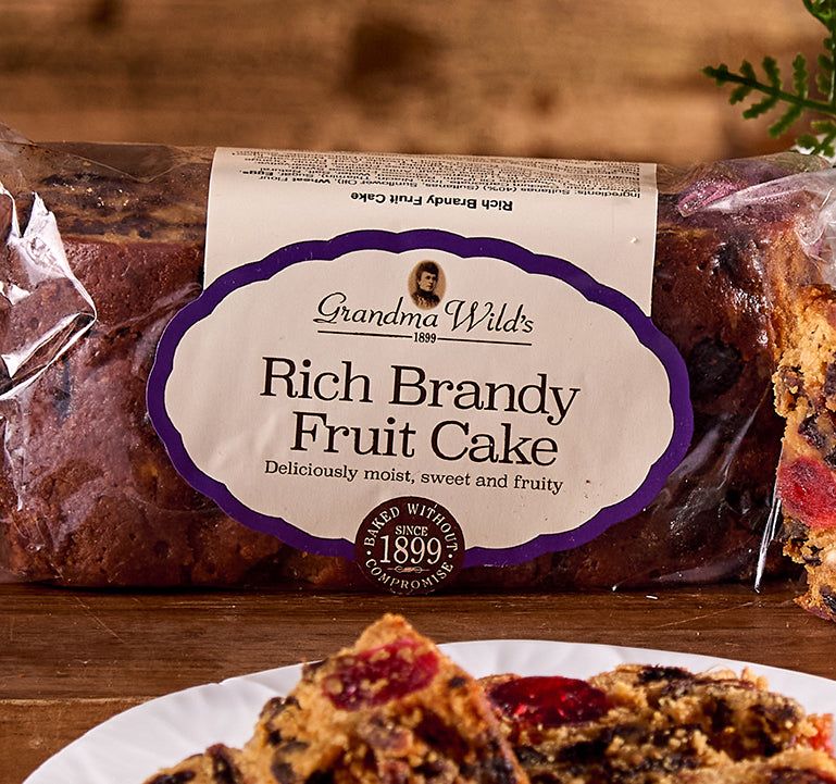 Rich Fruit Cake With Brandy