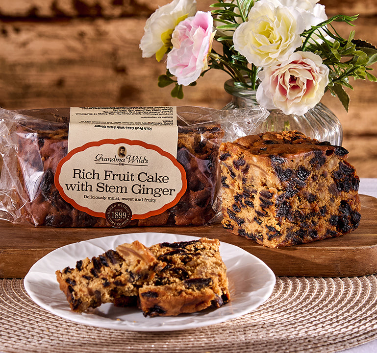 Rich Fruit Cake with Stem Ginger