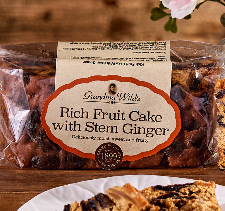 Rich Fruit Cake with Stem Ginger