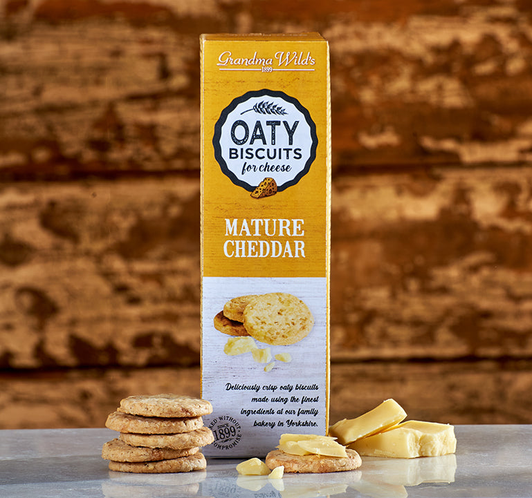 Mature Cheddar Oaty Biscuits