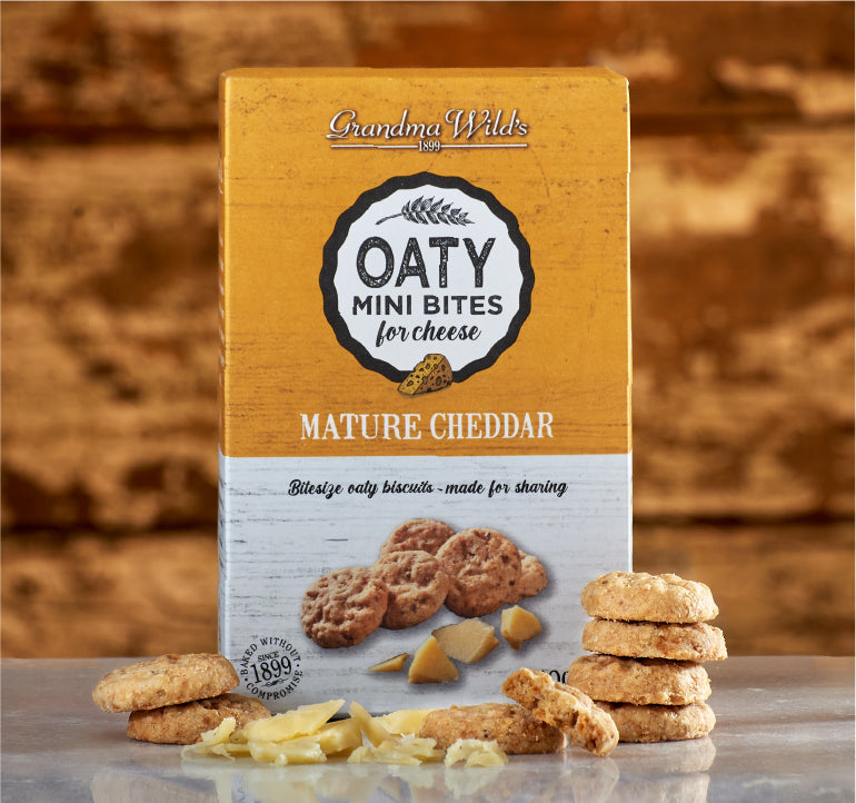 Oaty Mini Bites Mature Cheddar
