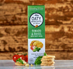 Oaty Biscuits with Tomato & Basil
