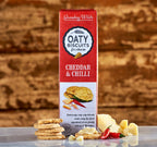 Oaty Biscuits with Cheddar &amp; Chilli