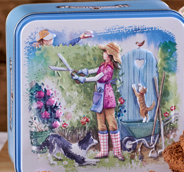 Embossed Garden Gate Tin