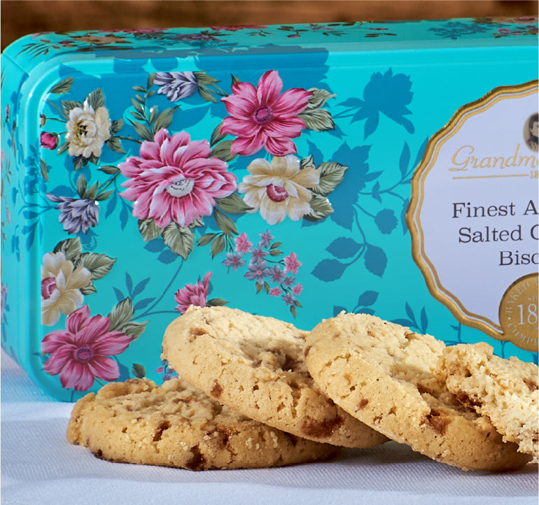 Victorian Floral Salted Caramel Tin