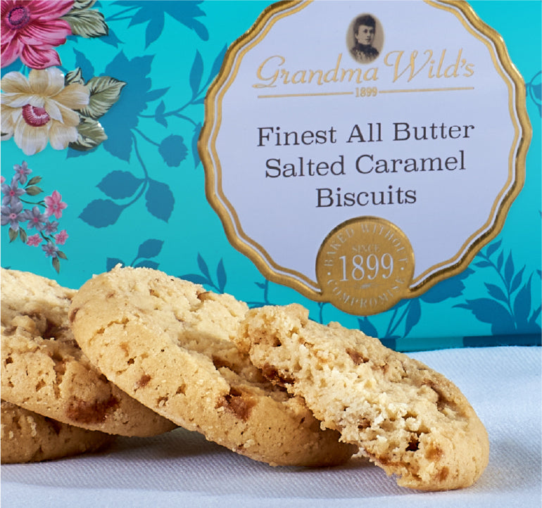 Victorian Floral Salted Caramel Tin