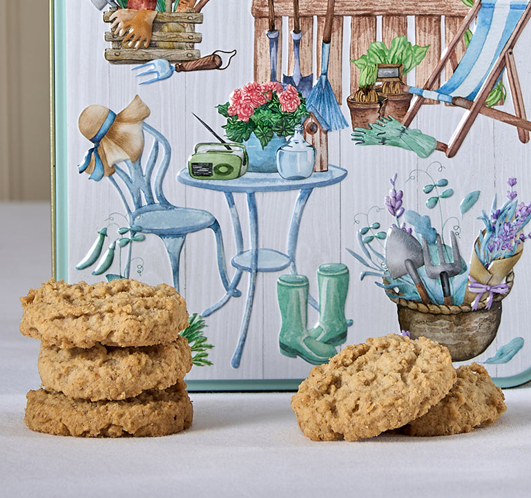 Embossed Garden Retreat Tin