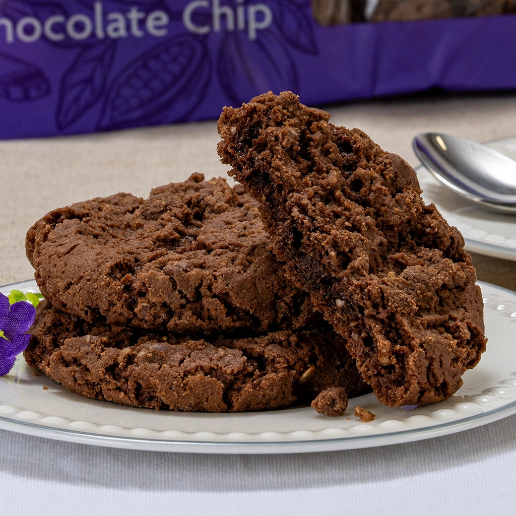 Double Chocolate Chip Biscuits