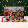 Santa Train Tin