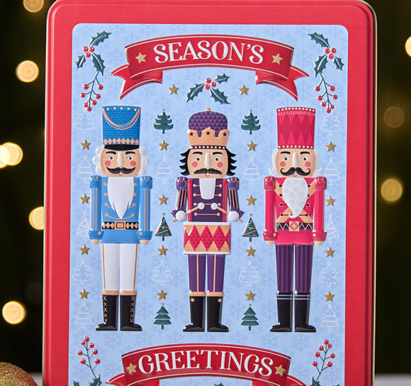 Embossed Nutcracker Tin - Image 2