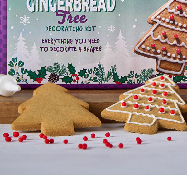 Gingerbread Tree Biscuits Decorating Kit - Image 3