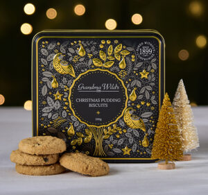 Embossed Partridge in a Pear Tree Tin