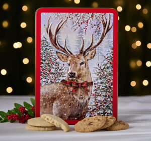 Embossed Highland Stag Tin