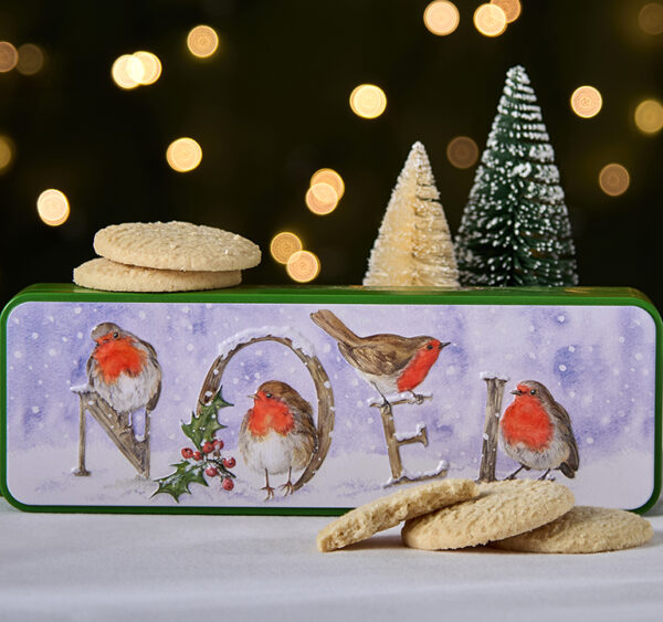 Embossed Robin Noel Tin - Image 2